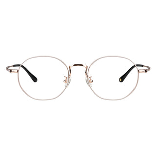 Cary Titanium containing circular Eyeglasses - LifeArtVision