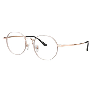 Cary Titanium containing circular Eyeglasses - LifeArtVision