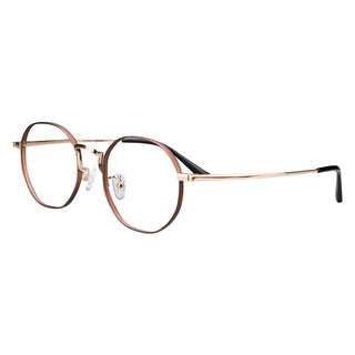 Cary Titanium containing circular Eyeglasses - LifeArtVision