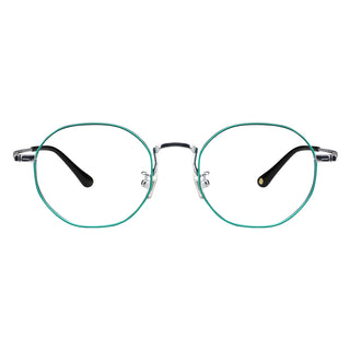 Cary Titanium containing circular Eyeglasses - LifeArtVision