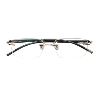 Fred Metal Rectangle Eyeglasses - LifeArtVision