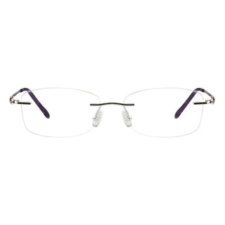 Metal Rectangle Eyeglasses