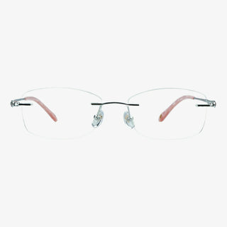 Metal Rectangle Eyeglasses