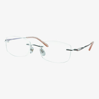 Metal Rectangle Eyeglasses