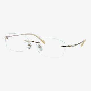 Metal Rectangle Eyeglasses