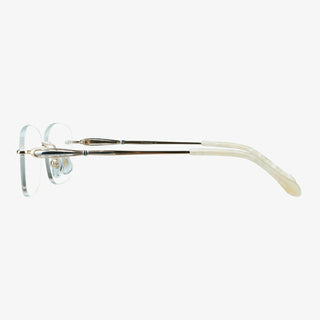 Metal Rectangle Eyeglasses