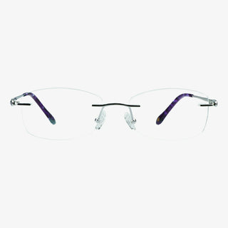 Metal Rectangle Eyeglasses