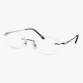 Metal Rectangle Eyeglasses