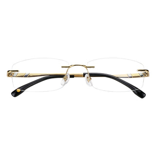 Metal Rectangle Eyeglasses