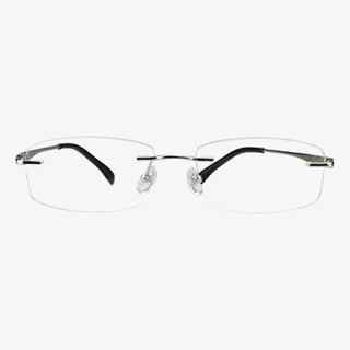 Metal Rectangle Eyeglasses