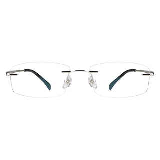 Metal Rectangle Eyeglasses