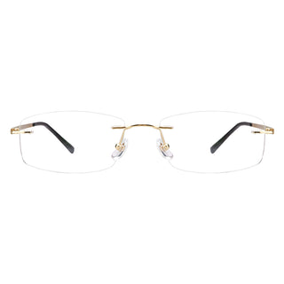 Colin Titanium Rectangle Eyeglasses - LifeArtVision