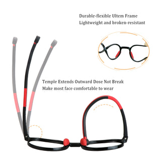 Aden TR Geometric Kid's Eyeglasses - LifeArtVision