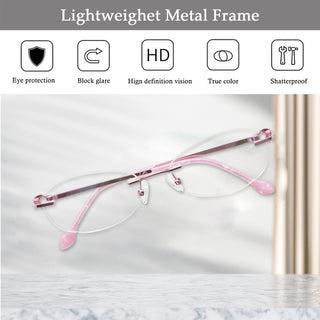 Aviva Metal Round Eyeglasses