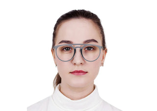 Plastic Aviator Eyeglasses