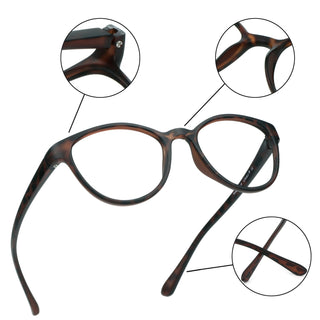 Benjamin Plastic Oval Eyeglasses