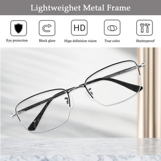 Billy Titanium containing Rectangle Eyeglasses