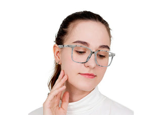 Square Plastic Eyeglasses