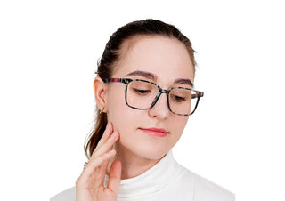 Square Plastic Eyeglasses