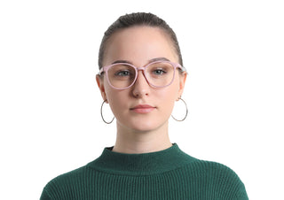 Plastic Round Eyeglasses