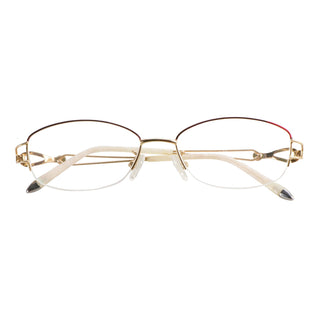 Emily Metal Oval Eyeglasses - LifeArtVision