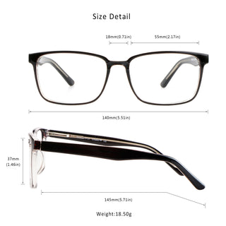 Camila TR Rectangle Eyeglasses