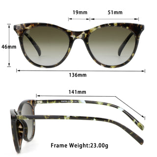 Cartelle Plastic Cat Eye Sunglasses-Life ArtVision