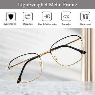 Caspar Titanium Round Eyeglasses - LifeArtVision