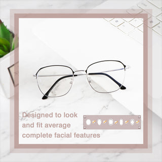 Caspar Titanium Round Eyeglasses - LifeArtVision