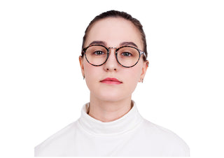 Oval Plastic Eyeglasses