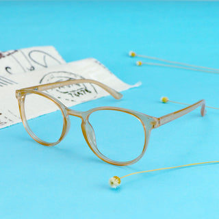 Cicely TR & Metal Oval Eyeglasses