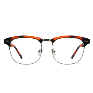 Metal Browline Eyeglasses