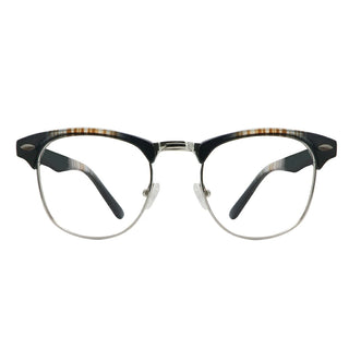 Metal Browline Eyeglasses