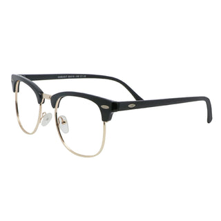 Metal Browline Eyeglasses