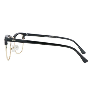 Metal Browline Eyeglasses