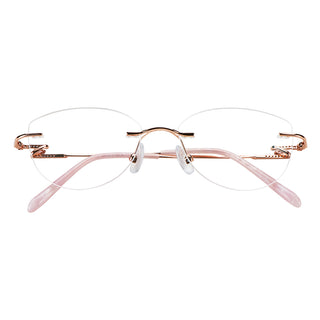 Metal Geometric Eyeglasses