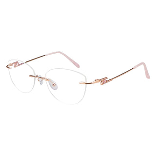 Metal Geometric Eyeglasses