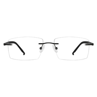 Metal Rectangle Eyeglasses