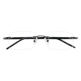 Metal Rectangle Eyeglasses