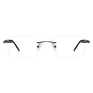 Metal Rectangle Eyeglasses