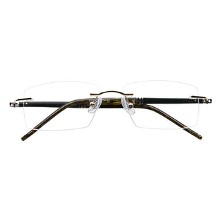 Metal Rectangle Eyeglasses