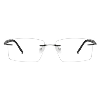 Metal Rectangle Eyeglasses