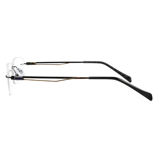 Rectangle Metal Eyeglasses