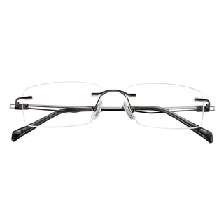 Rectangle Metal Eyeglasses