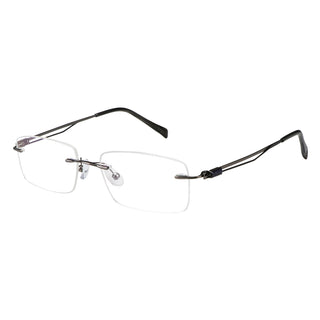 Rectangle Metal Eyeglasses