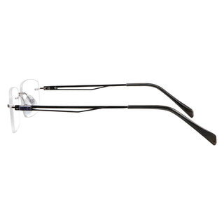 Rectangle Metal Eyeglasses