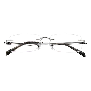 Rectangle Metal Eyeglasses