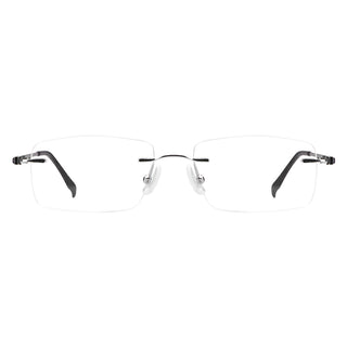 Rectangle Metal Eyeglasses