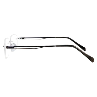 Rectangle Metal Eyeglasses