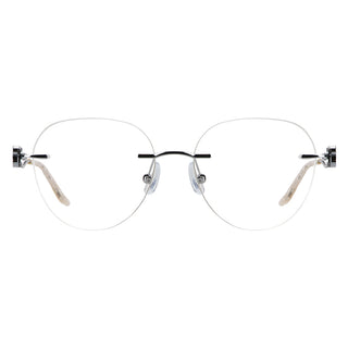 Metal Oval Eyeglasses